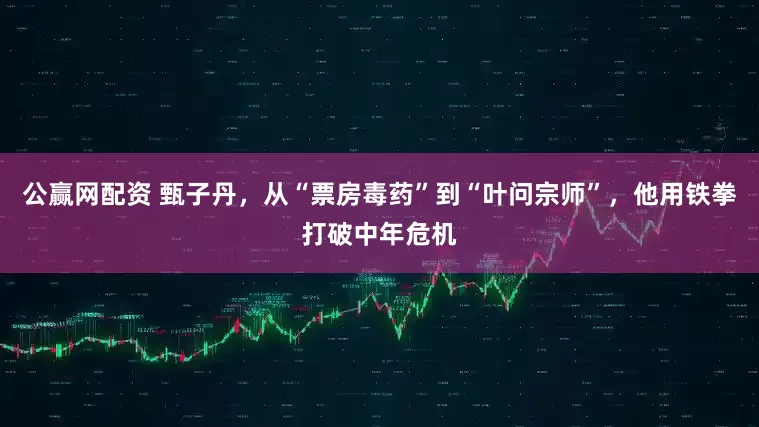 公赢网配资 甄子丹，从“票房毒药”到“叶问宗师”，他用铁拳打破中年危机